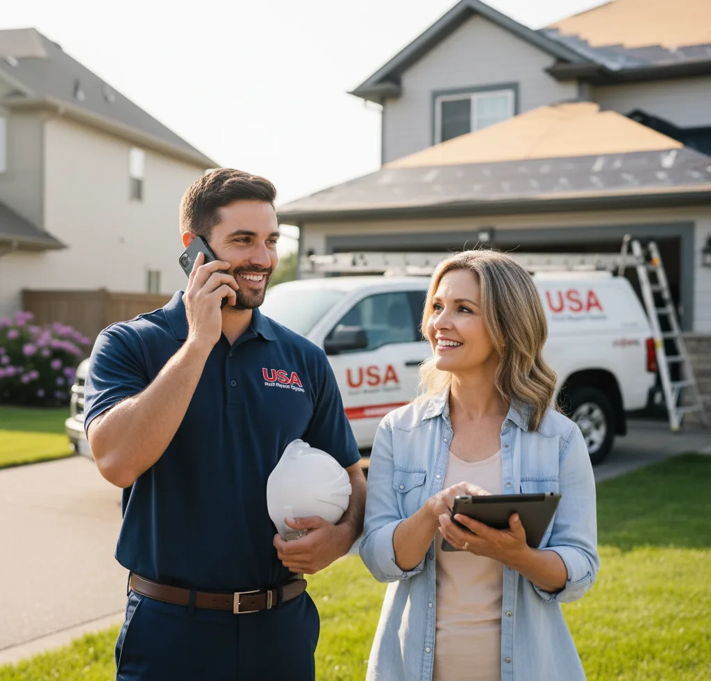 USA Roof Repair Experts customer support in New Brighton